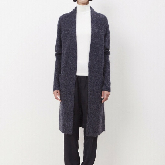 Acne Studios Sweaters - Acne Studios Raya Mohair Long Cardigan